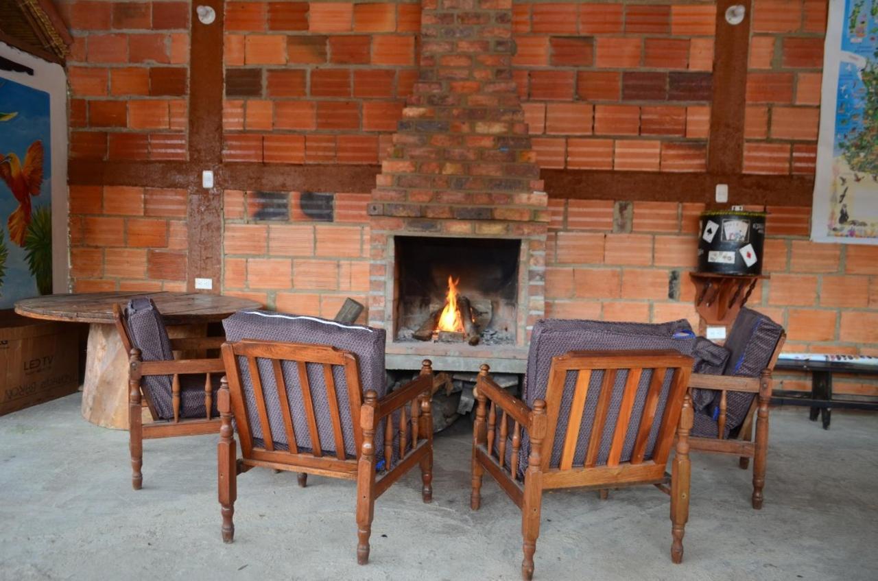 Hostal El Caminante El Cocuy ภายนอก รูปภาพ