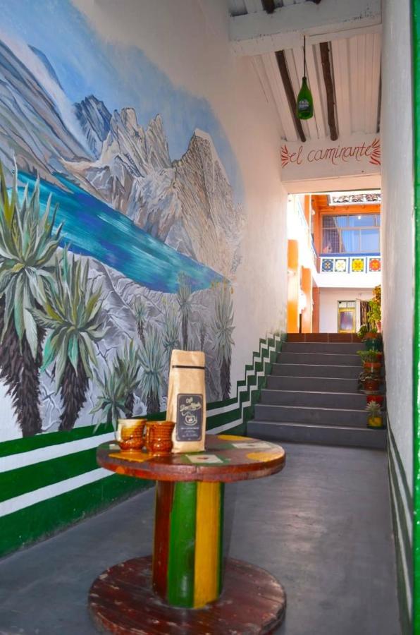 Hostal El Caminante El Cocuy ภายนอก รูปภาพ