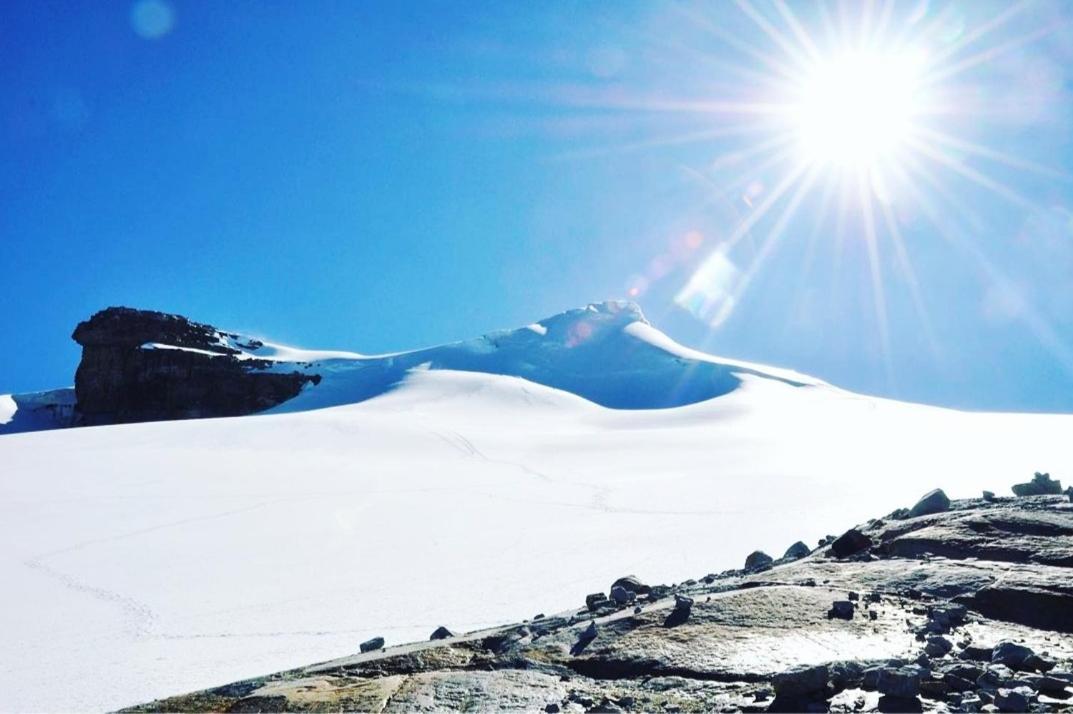 Hostal El Caminante El Cocuy ภายนอก รูปภาพ