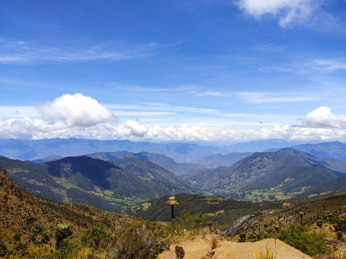 Hostal El Caminante El Cocuy ภายนอก รูปภาพ