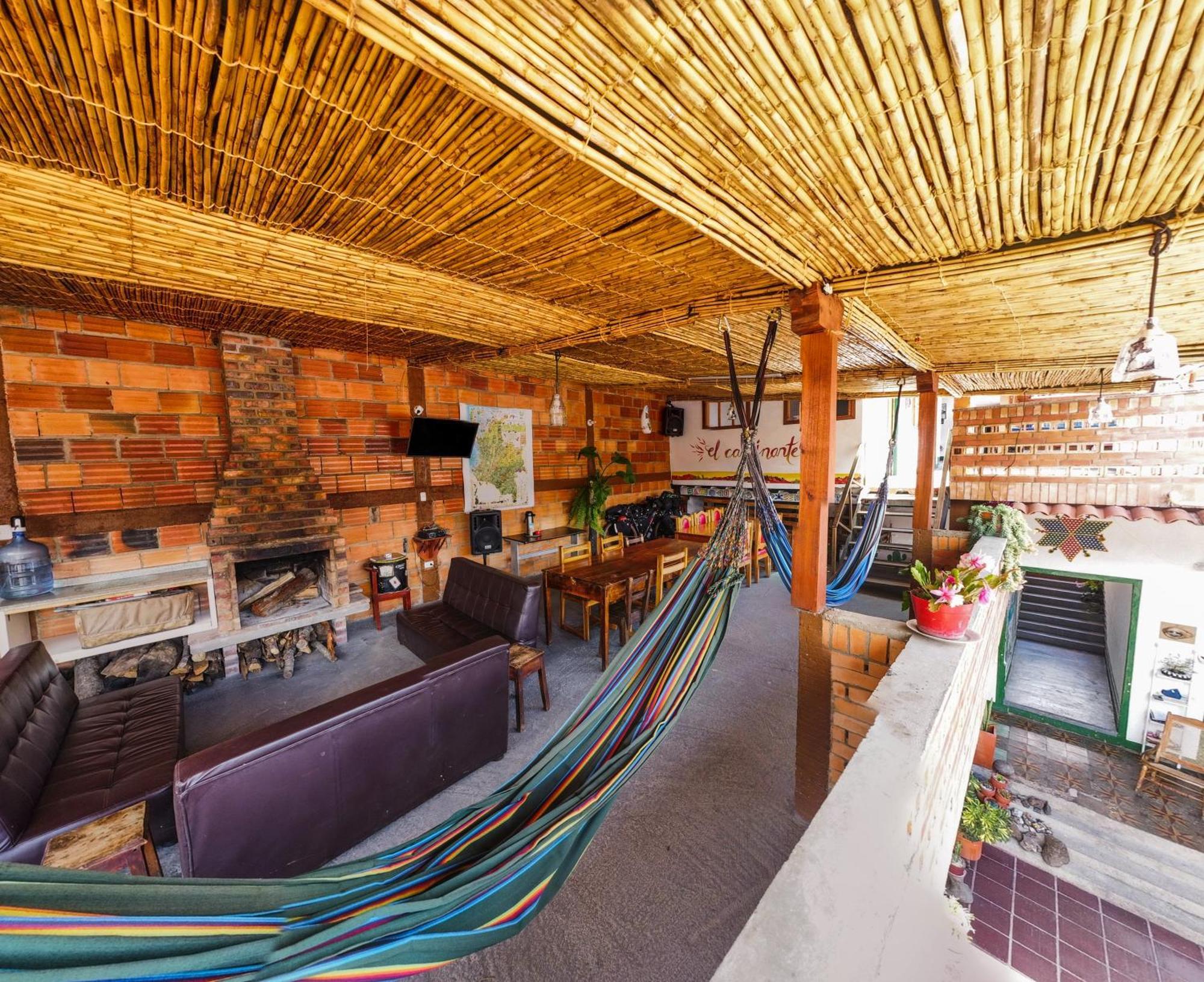 Hostal El Caminante El Cocuy ภายนอก รูปภาพ