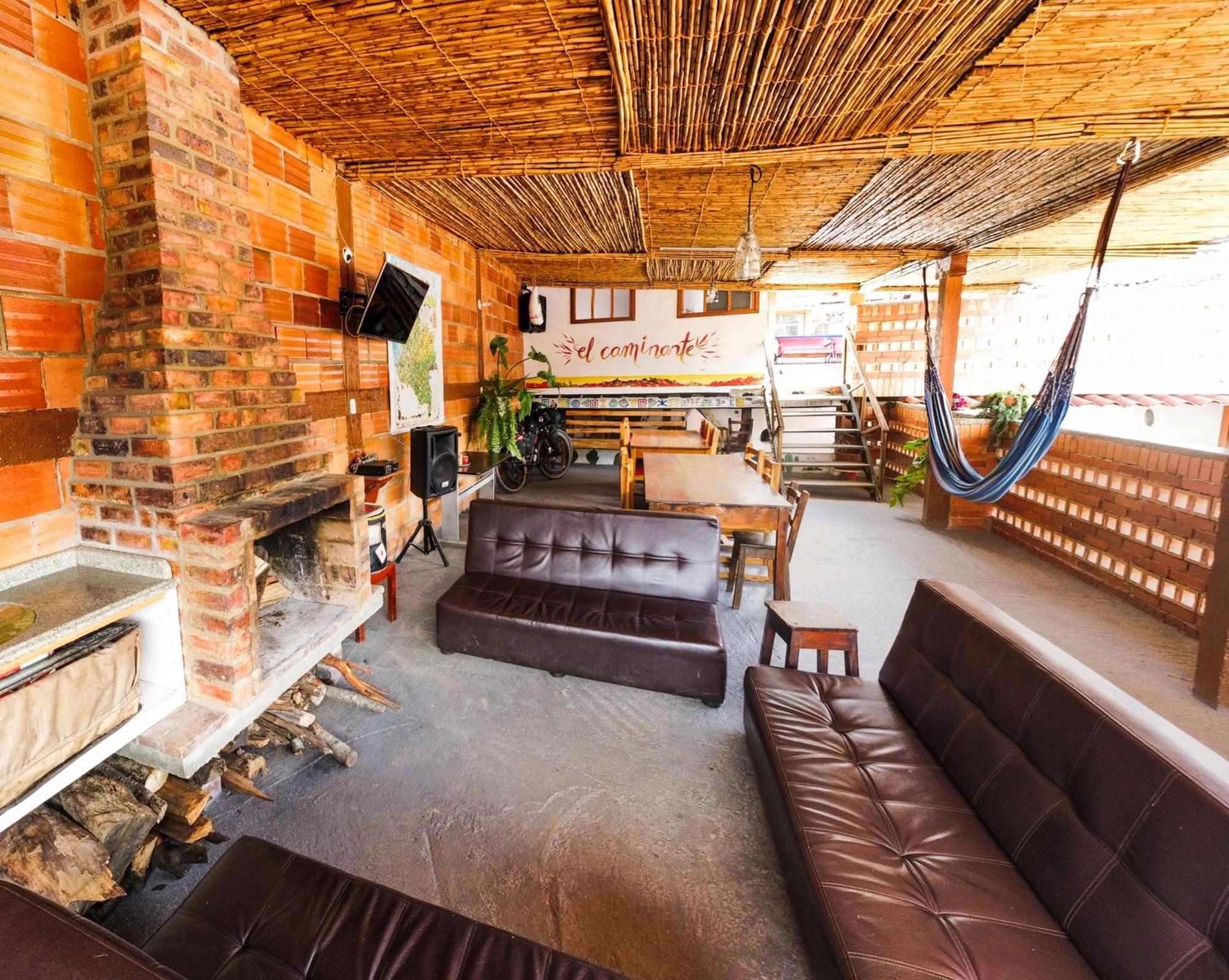 Hostal El Caminante El Cocuy ภายนอก รูปภาพ