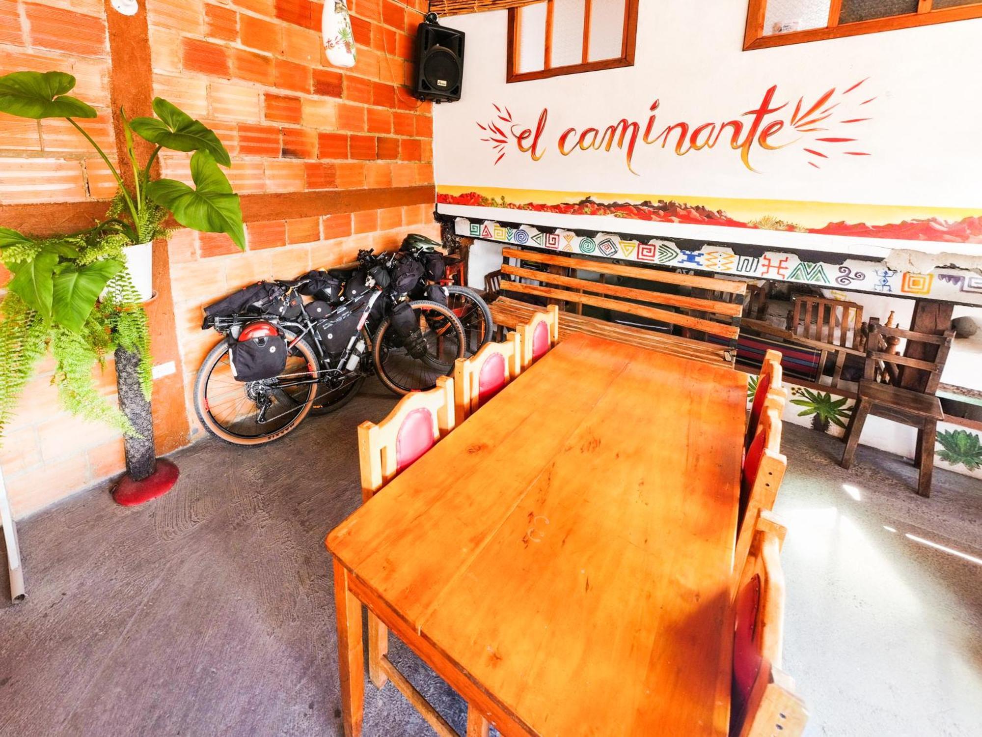 Hostal El Caminante El Cocuy ภายนอก รูปภาพ