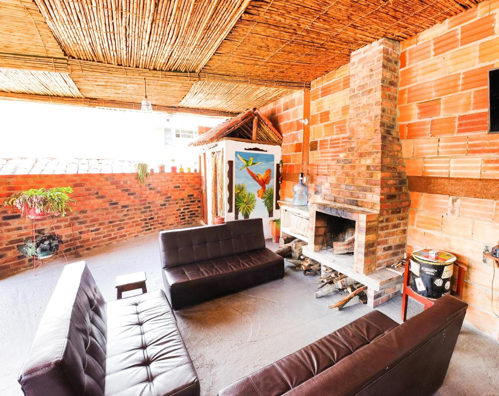 Hostal El Caminante El Cocuy ภายนอก รูปภาพ