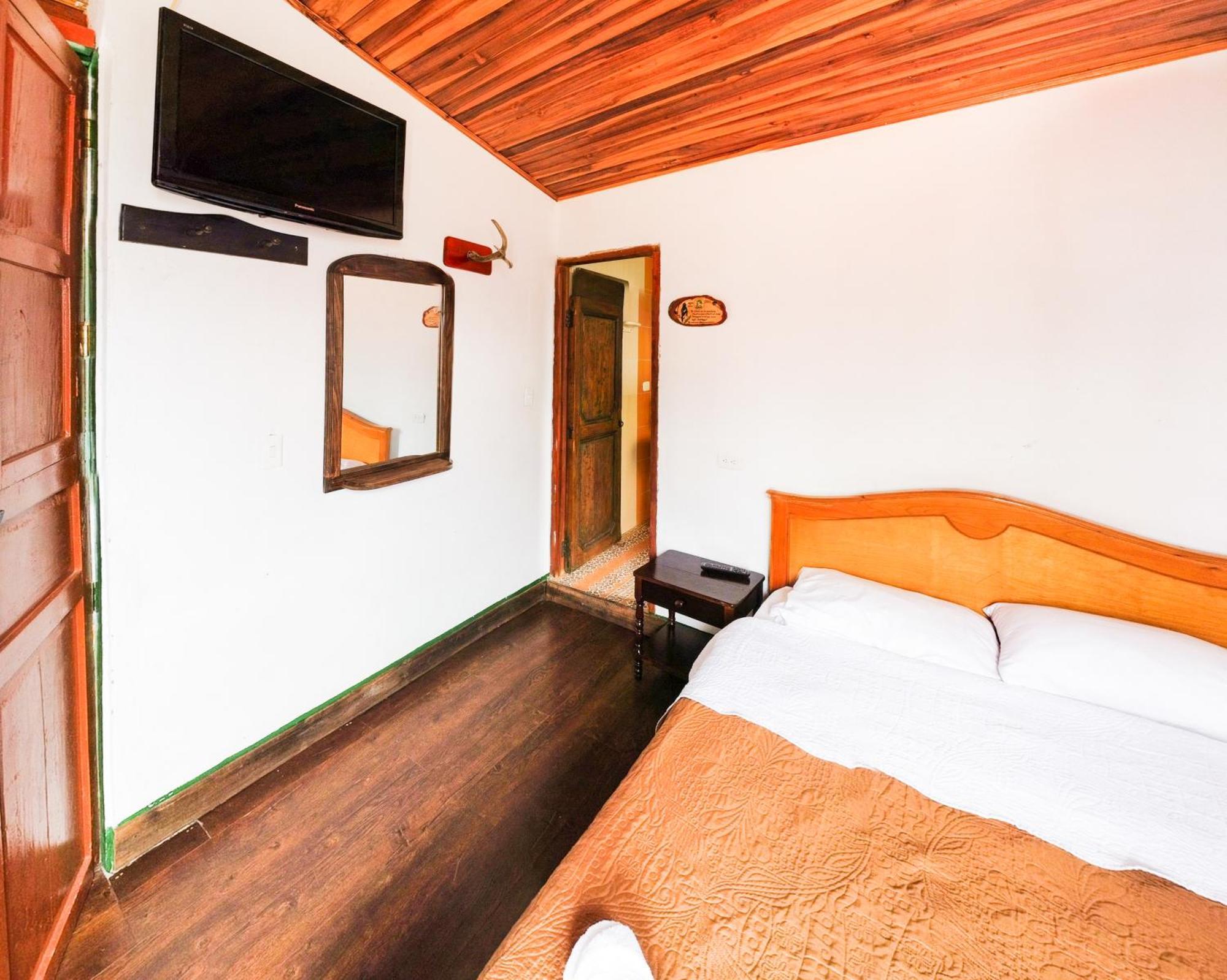 Hostal El Caminante El Cocuy ภายนอก รูปภาพ
