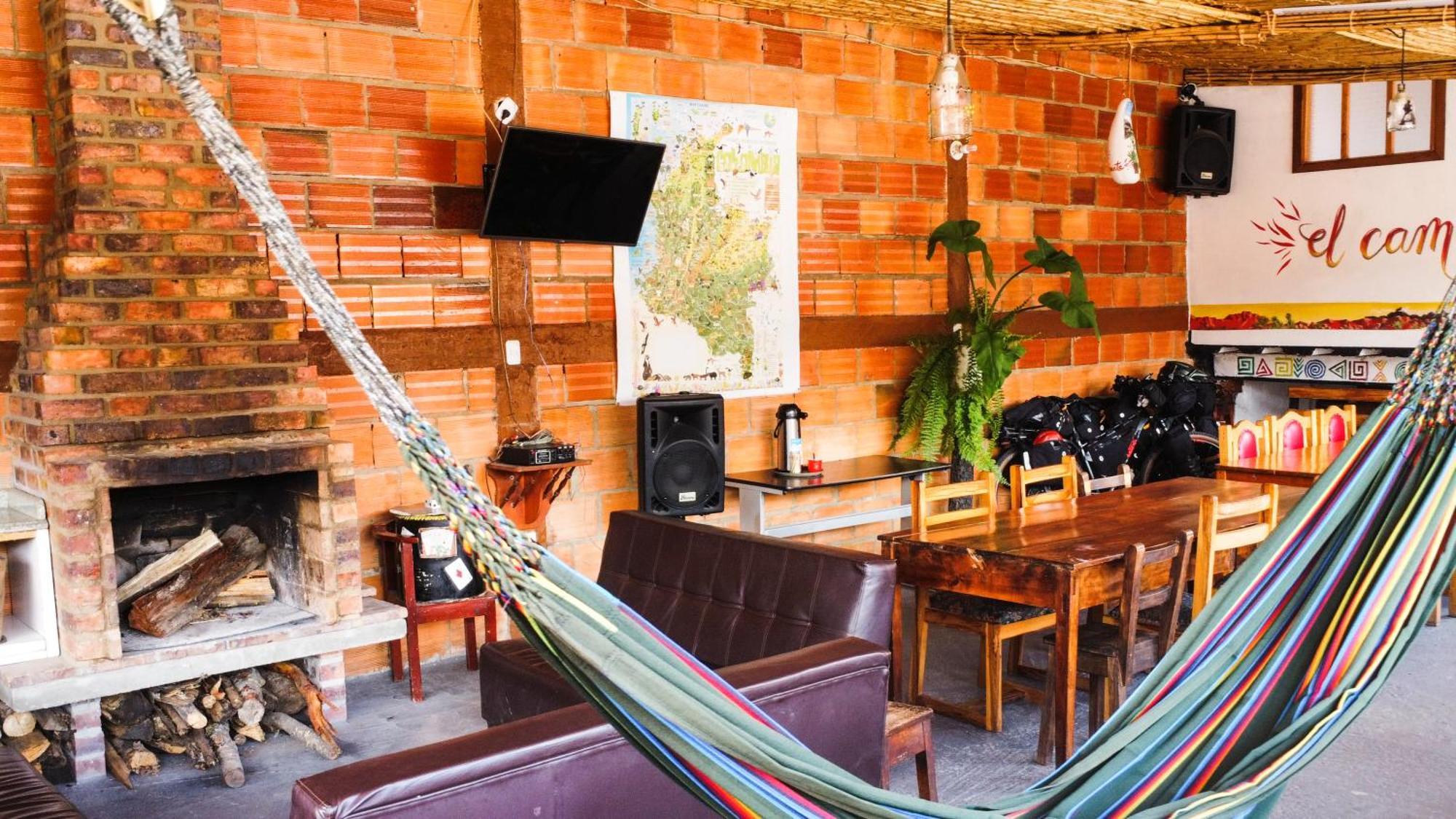 Hostal El Caminante El Cocuy ภายนอก รูปภาพ